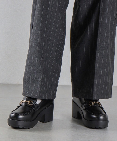 「LibertyDoll」 ローファー 43 ブラック メンズ_画像7