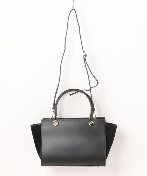 「MARCO BIANCHINI」 ハンドバッグ FREE チャコールグレー レディース_画像2