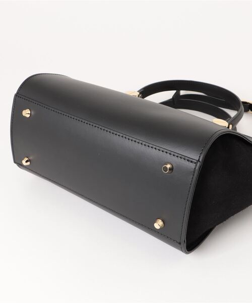 「MARCO BIANCHINI」 ハンドバッグ FREE チャコールグレー レディース_画像3