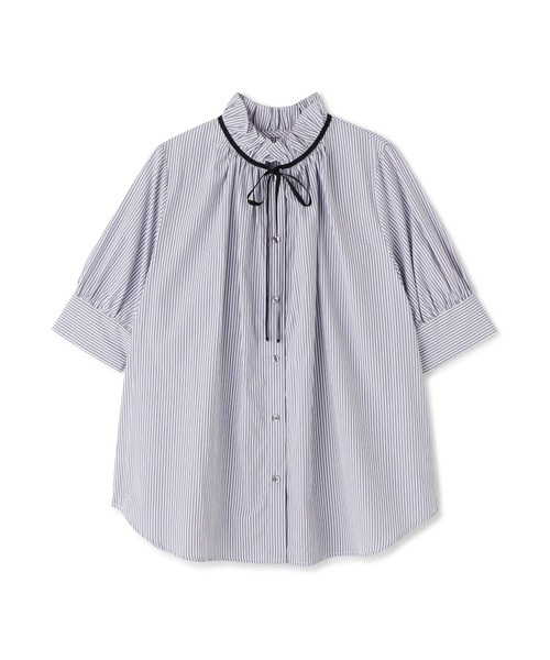 「N.(N. Natural Beauty Basic)」 半袖ブラウス MEDIUM グレー系その他 レディース_画像2