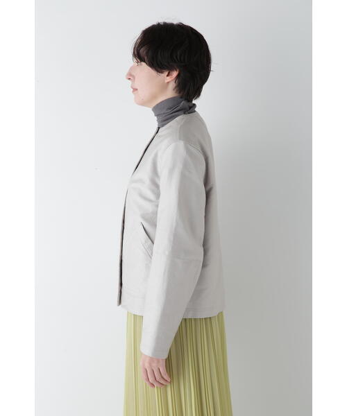 「human woman」 ブルゾン MEDIUM ネイビー レディースの画像
