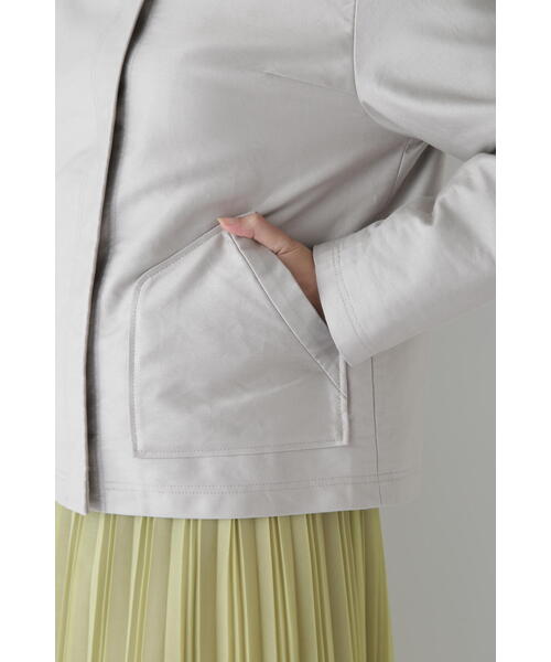 「human woman」 ブルゾン MEDIUM ネイビー レディースの画像