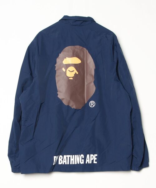 A BATHING APE（アベイシングエイプ） コーチジャケット - ネイビー