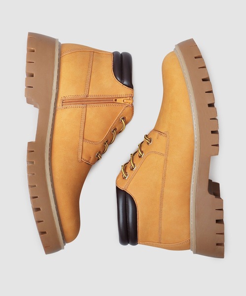 「glabella」 シューズ L キャメル メンズ_画像9