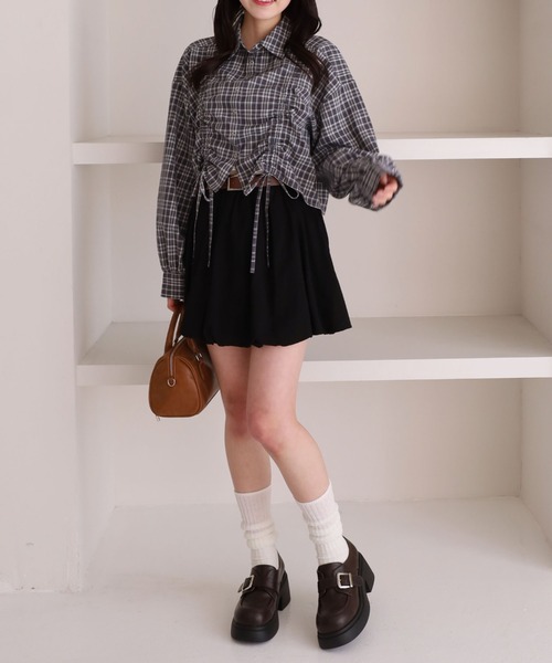 きまりました決まりました 60-70's Artex collegiate flock print woven border S/S sweat shirt