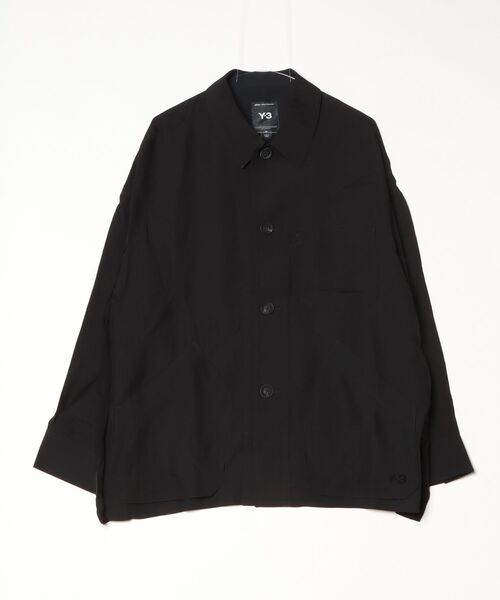 ブラウス シャツ Y-3 VISCOSE CHORE JACKET / SHIRT レディースの画像