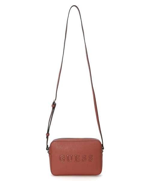 「Guess」 ショルダーバッグ ONE SIZE ベージュ レディースの画像
