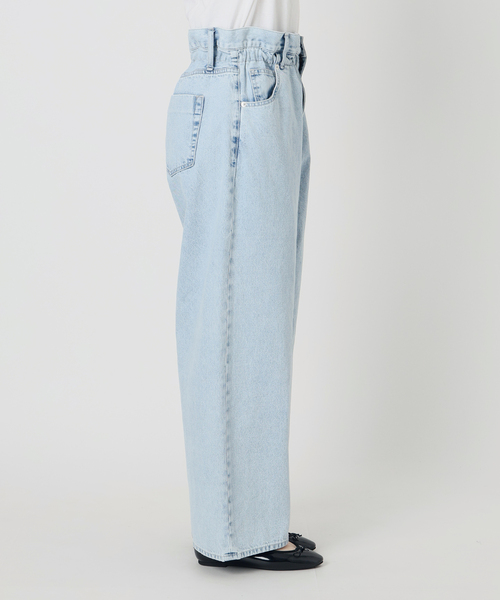 新品タグ付きIENA ブラウジングデニムパンツ ※裾補正あり IENA（イエナ） ジーンズ デニム デニムパンツ ブラウジングデニム