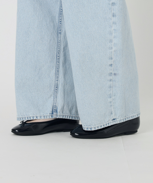 新品タグ付きIENA ブラウジングデニムパンツ ※裾補正あり IENA（イエナ） ジーンズ デニム デニムパンツ ブラウジングデニム