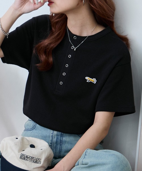 MONO-MART（モノマート） ヘンリーネック tシャツ 半袖 PENNEYS