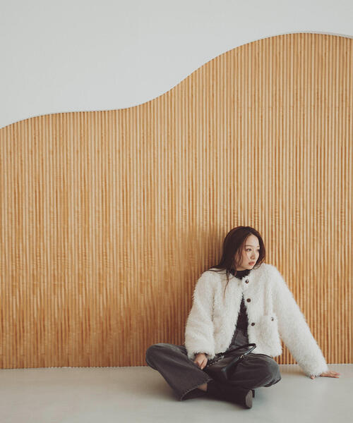 「NATURAL BEAUTY BASIC」 ジャケット SMALL ベージュ レディースの画像
