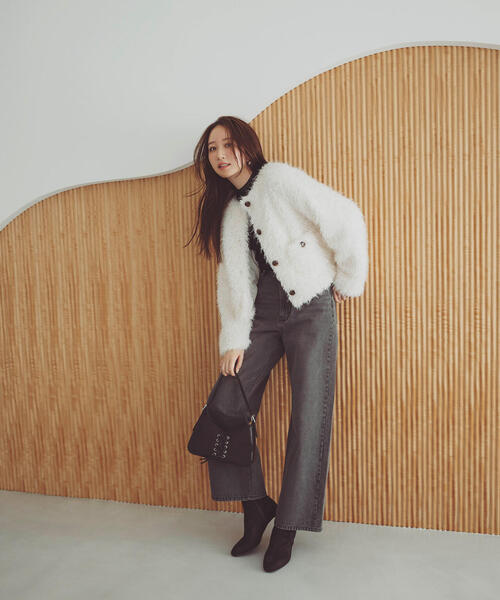 「NATURAL BEAUTY BASIC」 ジャケット SMALL ベージュ レディースの画像