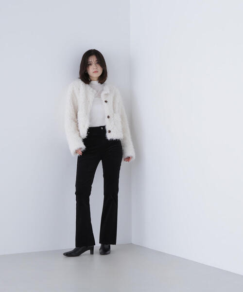 「NATURAL BEAUTY BASIC」 ジャケット SMALL ベージュ レディースの画像