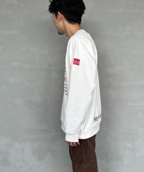 「Manhattan Portage」 スウェットカットソー X-LARGE ブラック レディース_画像8