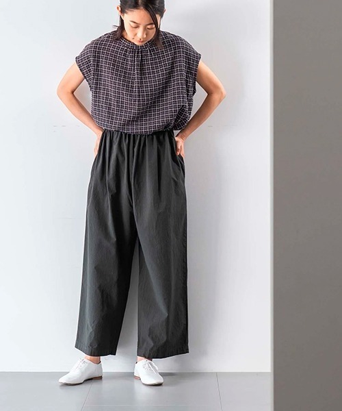 D パンツ ガーメントダイギャザーパンツ レディース : ZOZOTOWN Yahoo