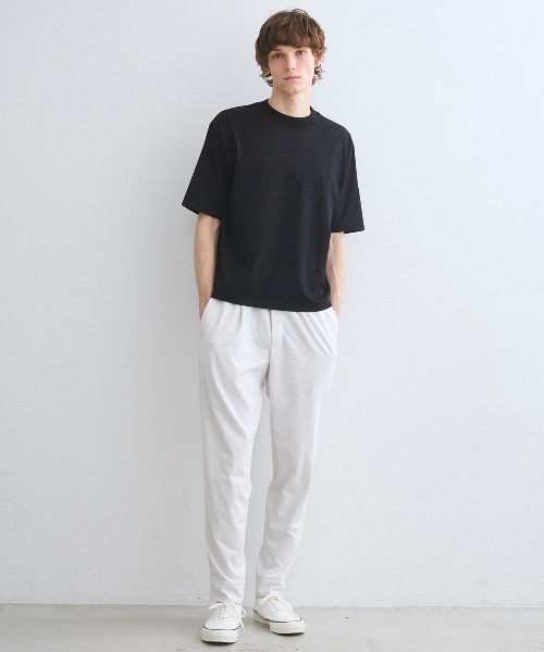 three dots（スリー ドッツ） uvカット tシャツ パウダリーコットン 
