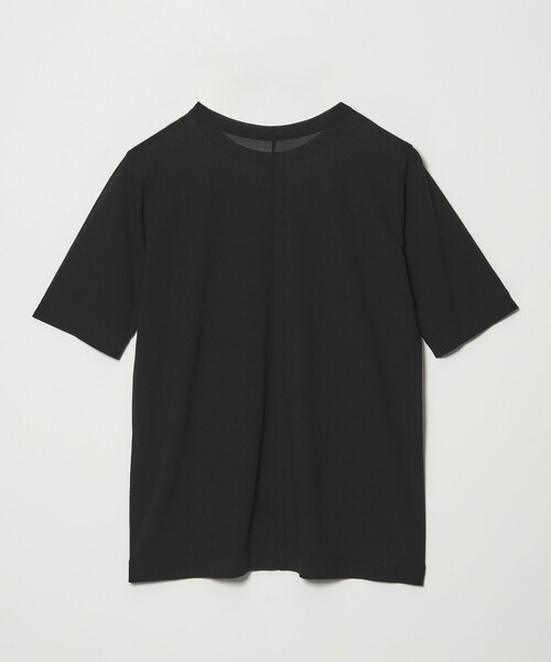 tシャツ 「conte」コットン シアー クルーネックTシャツ レディースの画像
