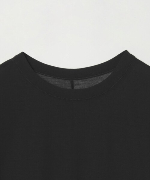 tシャツ 「conte」コットン シアー クルーネックTシャツ レディースの画像