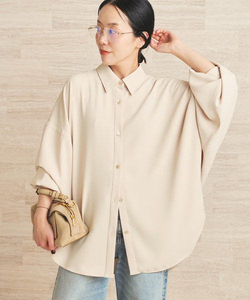 plage（プラージュ） ブラウス シャツ Dolman Wrap シャツ レディース