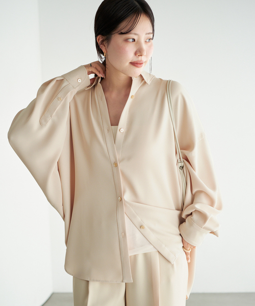 plage（プラージュ） ブラウス シャツ Dolman Wrap シャツ レディース