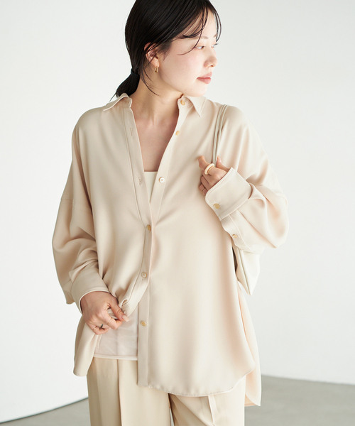 plage（プラージュ） ブラウス シャツ Dolman Wrap シャツ レディース
