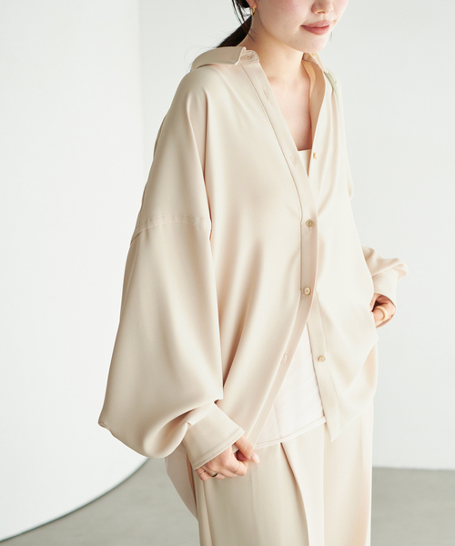 plage（プラージュ） ブラウス シャツ Dolman Wrap シャツ レディース
