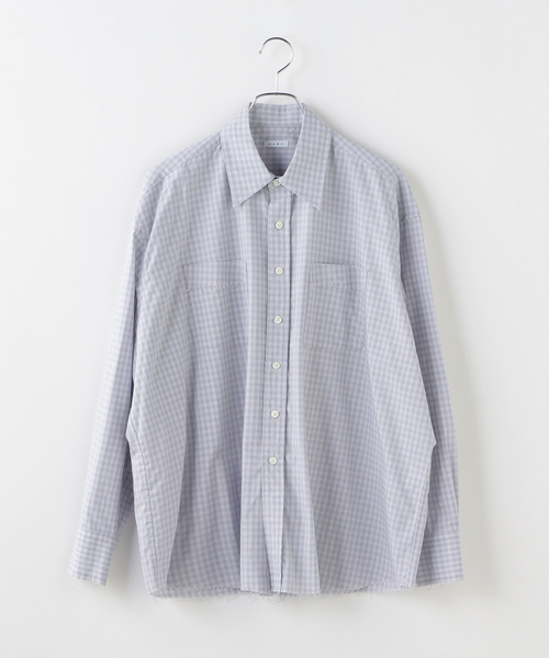 Name. ネーム　2WAY シャツ Name.（ネーム） シャツ T/R CHECK REGULAR SHIRT メンズ : ZOZOTOWN