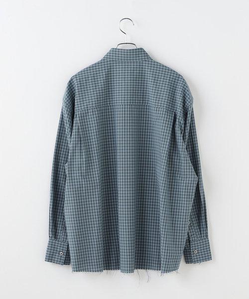Name.（ネーム） シャツ T/R CHECK REGULAR SHIRT メンズ : ZOZOTOWN