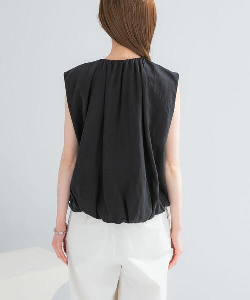 ダウンベスト ベスト CHIGNON ダブルジップバルーンジレ レディース