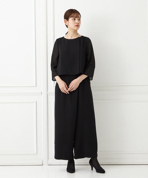 「AIMER」 オールインワン LARGE ブラック レディースの画像