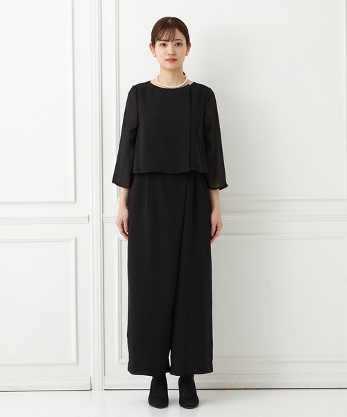 「AIMER」 オールインワン LARGE ブラック レディースの画像