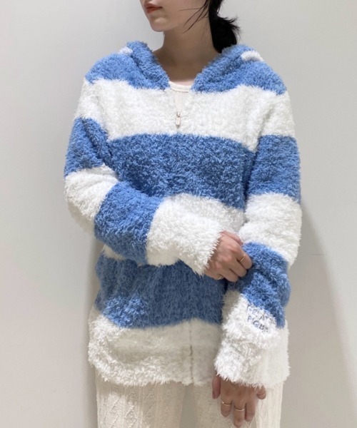 gelato pique ライトブルー ニット gelato pique（ジェラートピケ） ニットカーディガン ONE SIZE ピンク