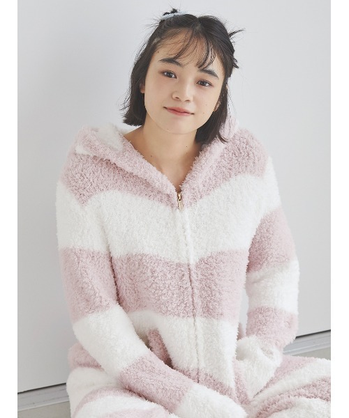 gelato pique（ジェラートピケ） ニットカーディガン ONE SIZE ピンク