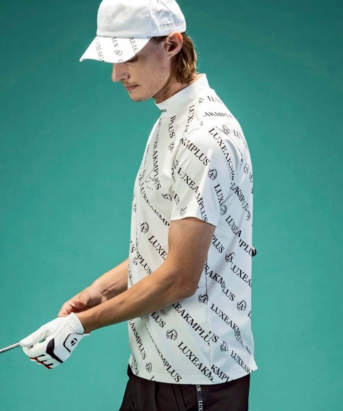 「LUXEAKMPLUS」 半袖Tシャツ L ブラック メンズ_画像5