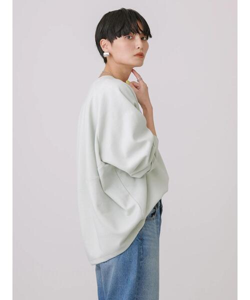 「AMERICAN HOLIC」 長袖カットソー M オフホワイト レディース_画像3