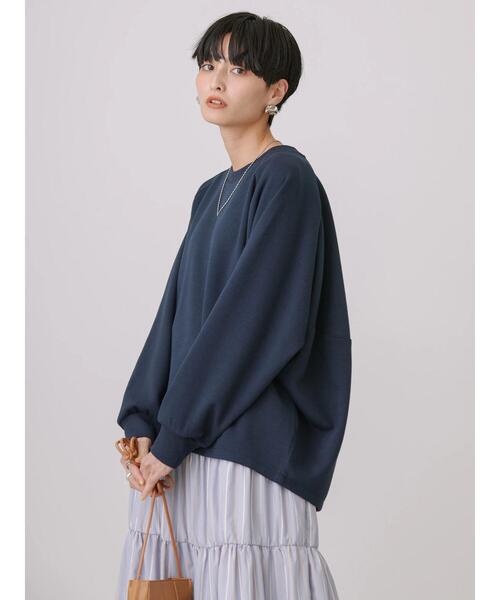 「AMERICAN HOLIC」 長袖カットソー M オフホワイト レディース_画像4