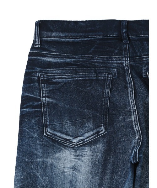 「semantic design」 デニムパンツ X-LARGE ブラック メンズ_画像7