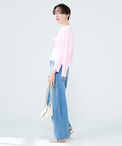 「NOLLEY'S」 カーディガン 36 ブルー レディース_画像6
