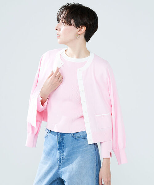 「NOLLEY'S」 カーディガン 36 ブルー レディース_画像8