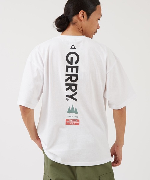 GERRY（ジェリー） tシャツ 「GERRY」別注 プリント 半袖Tシャツ