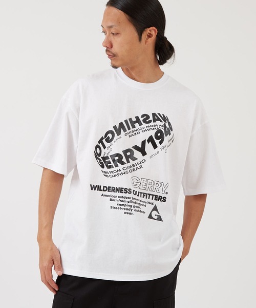 GERRY（ジェリー） tシャツ 「GERRY」別注 プリント 半袖Tシャツ