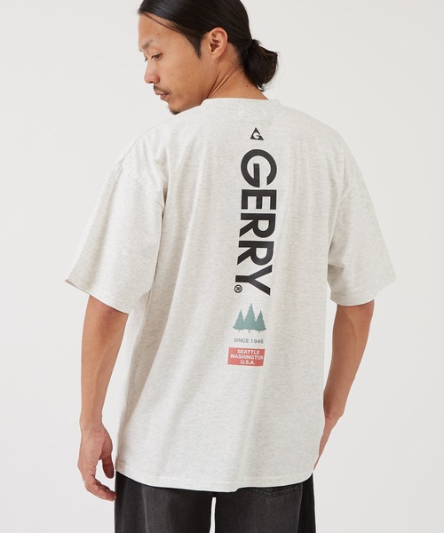 GERRY（ジェリー） tシャツ 「GERRY」別注 プリント 半袖Tシャツ