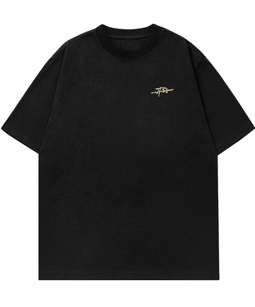 「JOHNNY WOLF」 半袖Tシャツ L ワイン メンズ_画像6