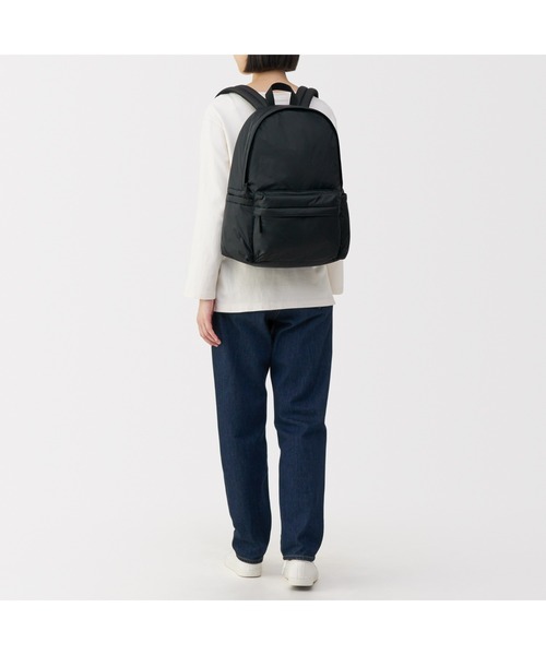 無印良品（MUJI） リュック FREE ブラック レディース : ZOZOTOWN