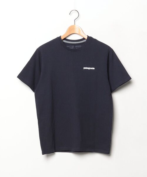 patagonia（パタゴニア） ワンポイント長袖Tシャツ X-SMALL ネイビー
