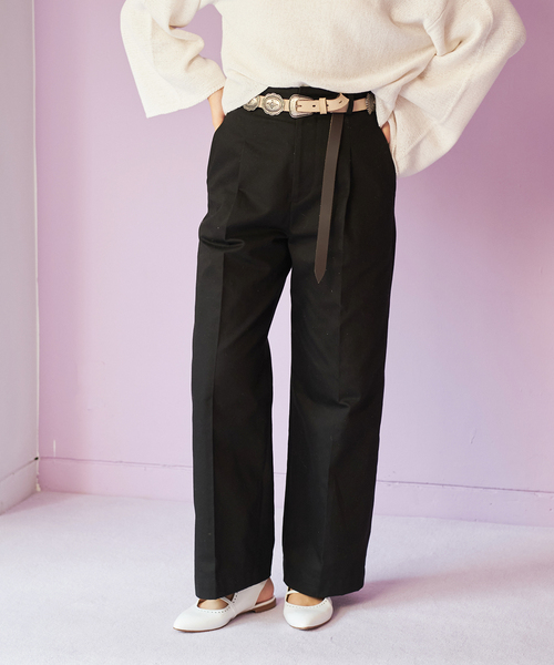 「Plage」 チノパンツ 38 ベージュ レディース_画像7