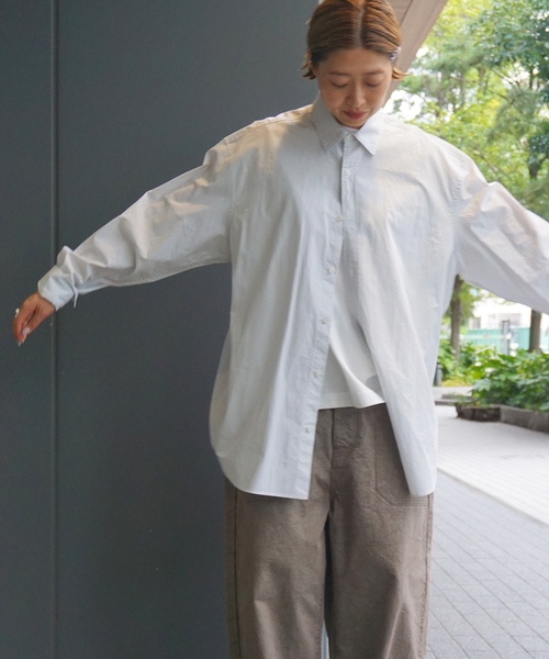 「JOURNAL STANDARD LUXE」 長袖シャツ FREE ホワイト レディース_画像2