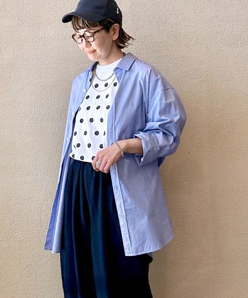 「JOURNAL STANDARD LUXE」 長袖シャツ FREE ホワイト レディース_画像3
