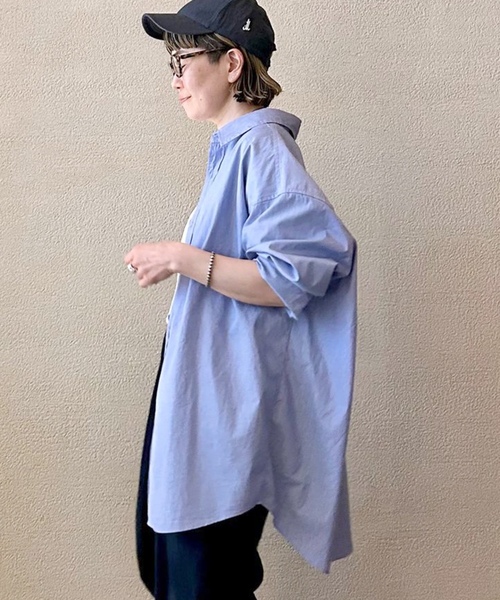 「JOURNAL STANDARD LUXE」 長袖シャツ FREE ホワイト レディース_画像7