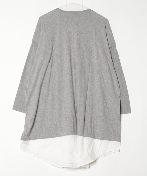 「gomme」 長袖ワンピース MEDIUM グレー レディース_画像2